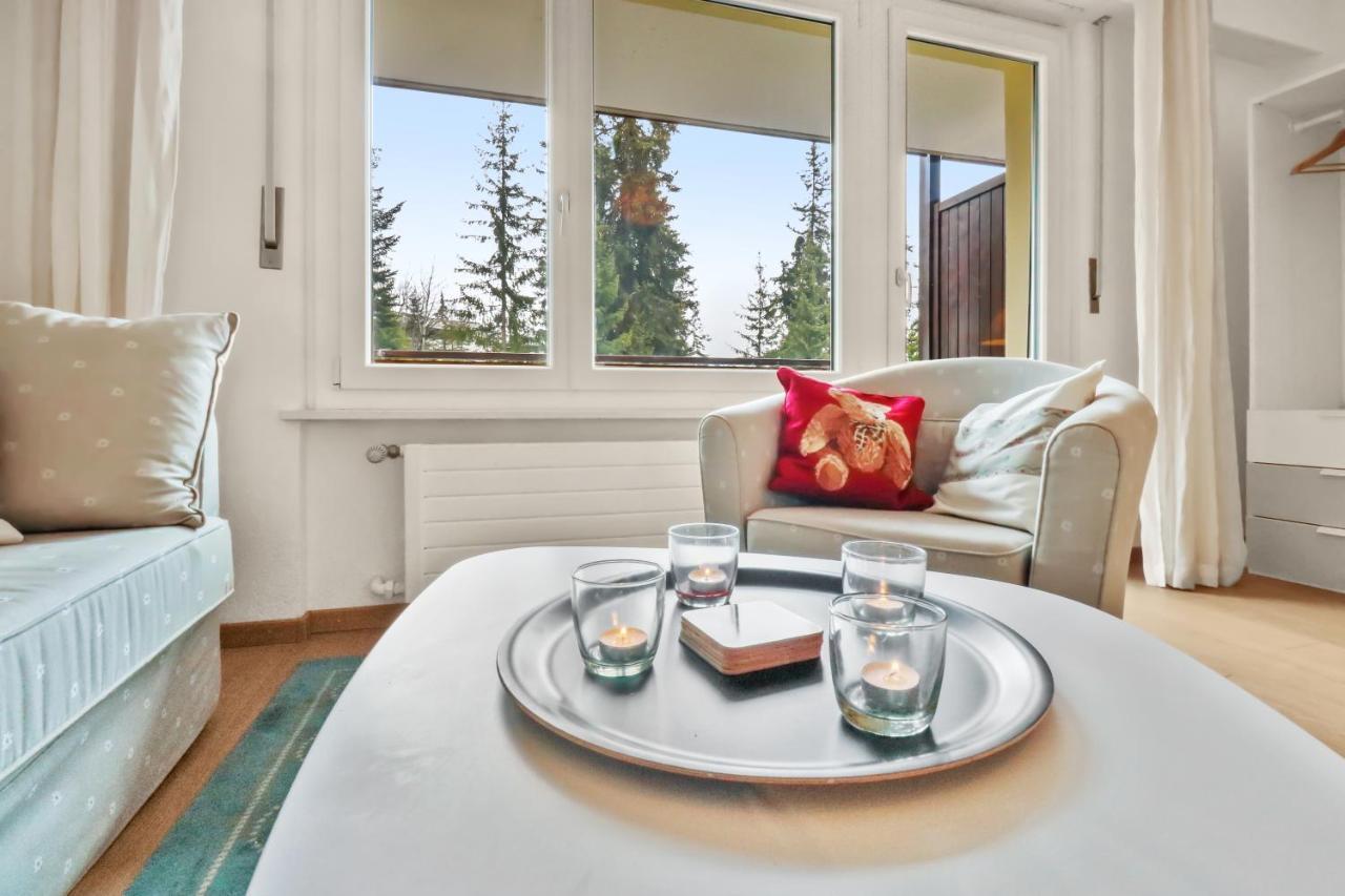 Studio Chaleureux Et Paisible Crans-Montana Extérieur photo